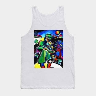 Fiddler and Tree Tank Top
